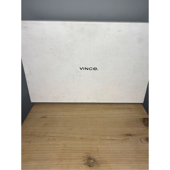 Vince‎ Men's Travis Lace Up Low Top Sneaker Athletic Shoes White Size 7.5 - Picture 8 of 8